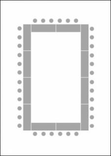 ロの字型